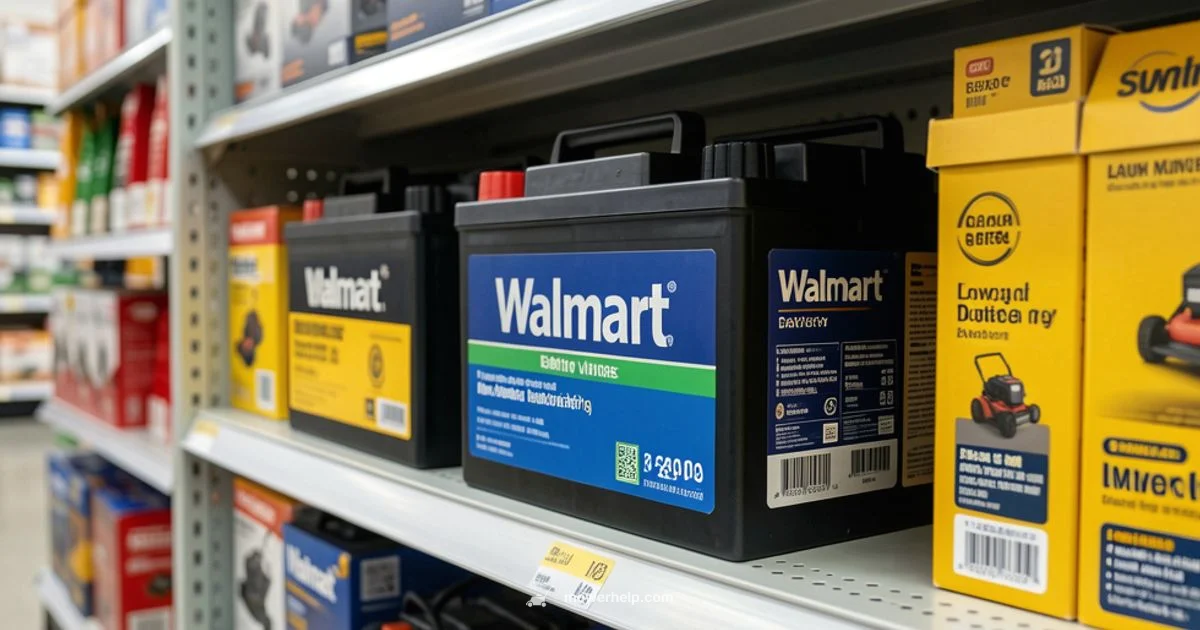 Walmart Battery Prices - Mower Help