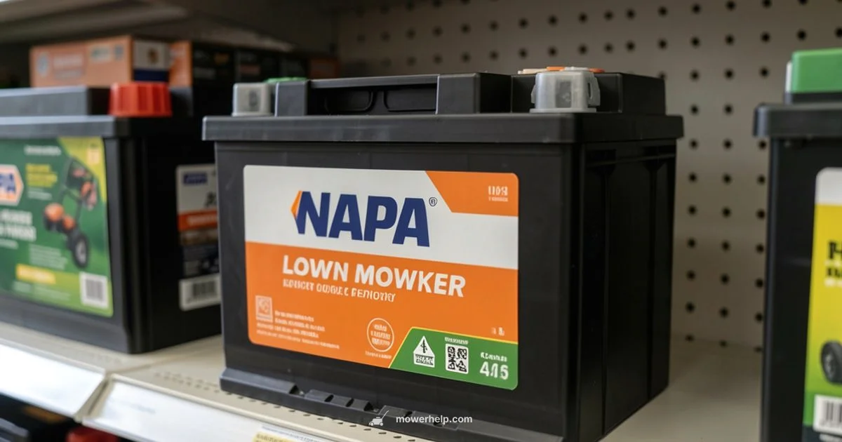 NAPA Battery Picks NAPA Battery Picks - Mower Help