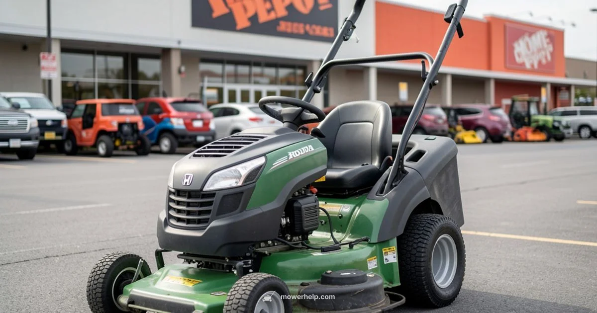 Honda at Home Depot Honda at Home Depot - Mower Help