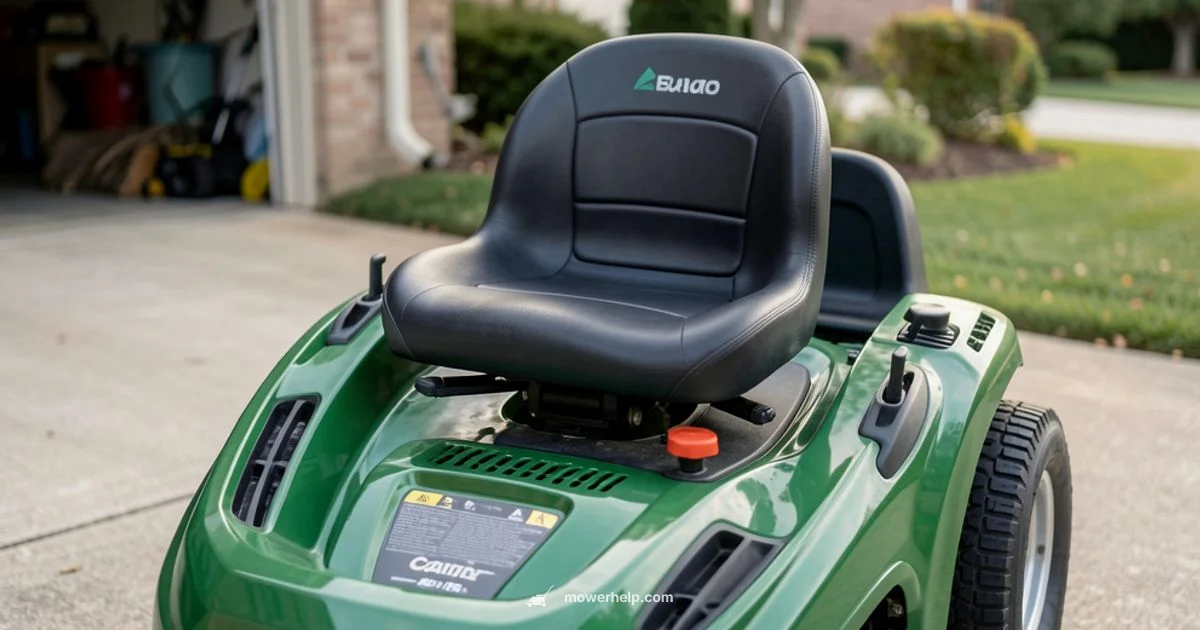 Seat Care Guide - Mower Help