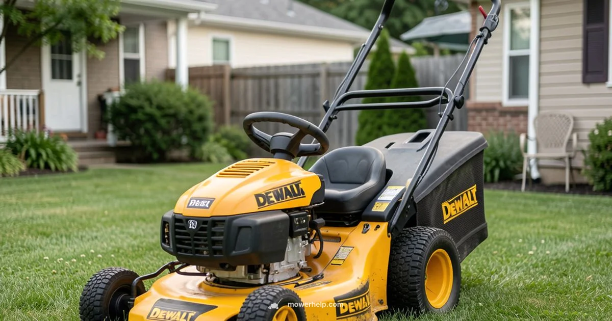 Dewalt Lawn Mower Guide - Mower Help