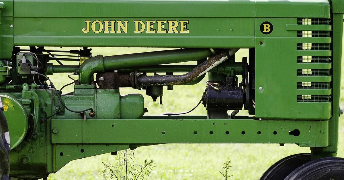 John Deere Push Mower - Mower Help