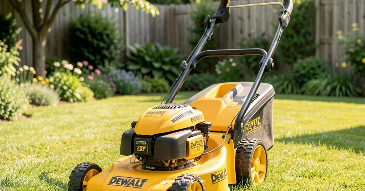Dewalt 20V Guide - Mower Help