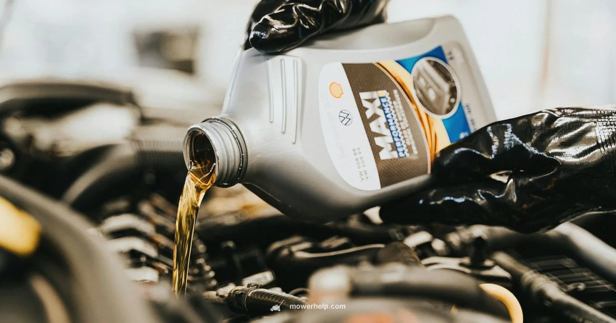 Oil Maintenance Guide Oil Maintenance Guide - Mower Help