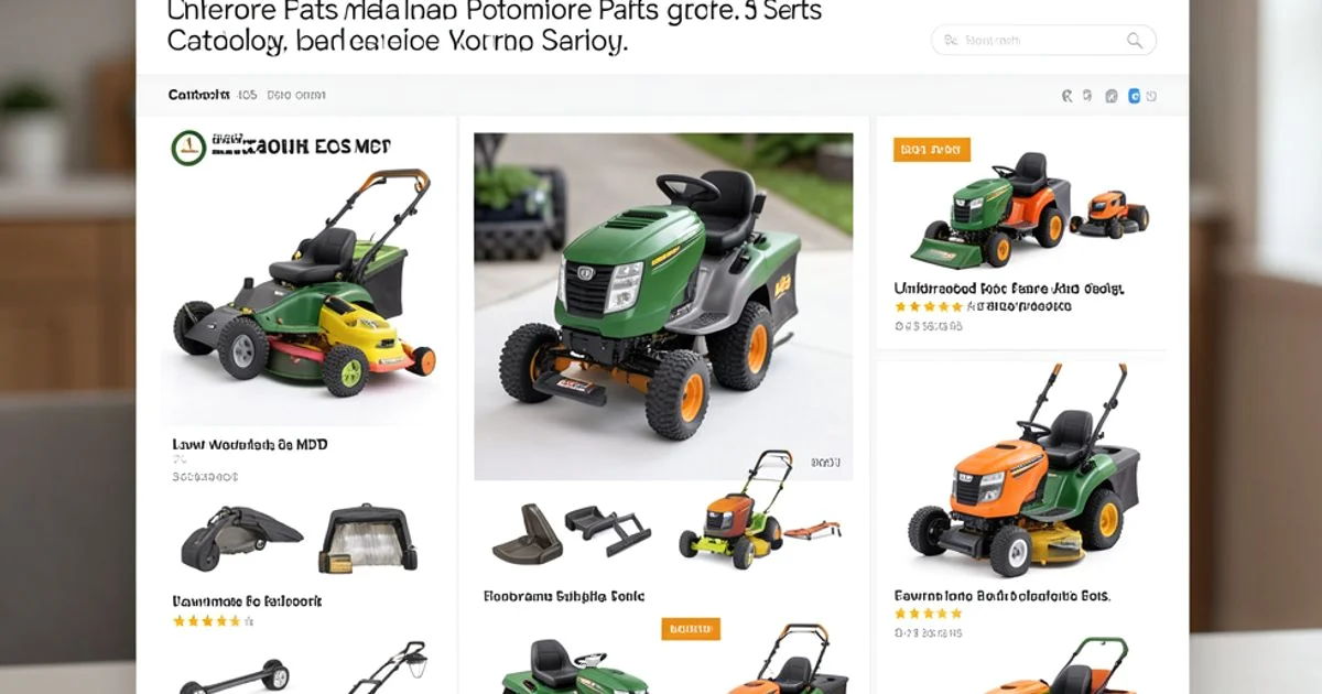 MTD Parts Guide - Mower Help